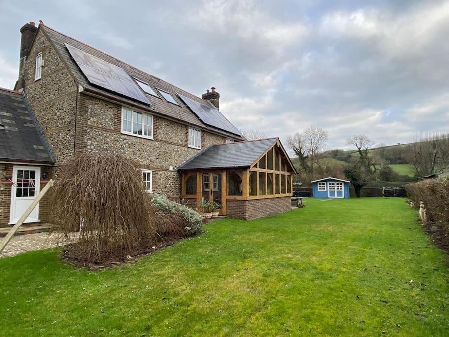 Eco-Friendly Dorset Cottage With Spa Set In Heart Of Countryside Sydling St Nicholas Eksteriør bilde