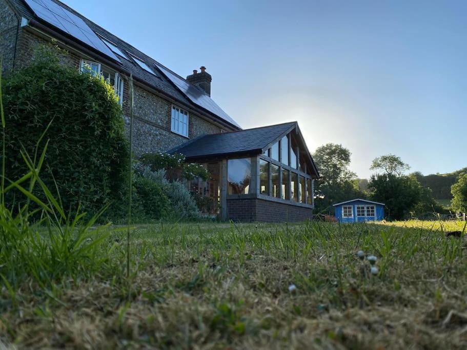 Eco-Friendly Dorset Cottage With Spa Set In Heart Of Countryside Sydling St Nicholas Eksteriør bilde